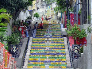 Selaron stepenište u Rio Dežanejru